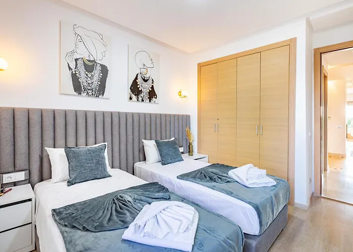 Vue Golf, Piscine, Atlas Luxe Boheme-Chic
