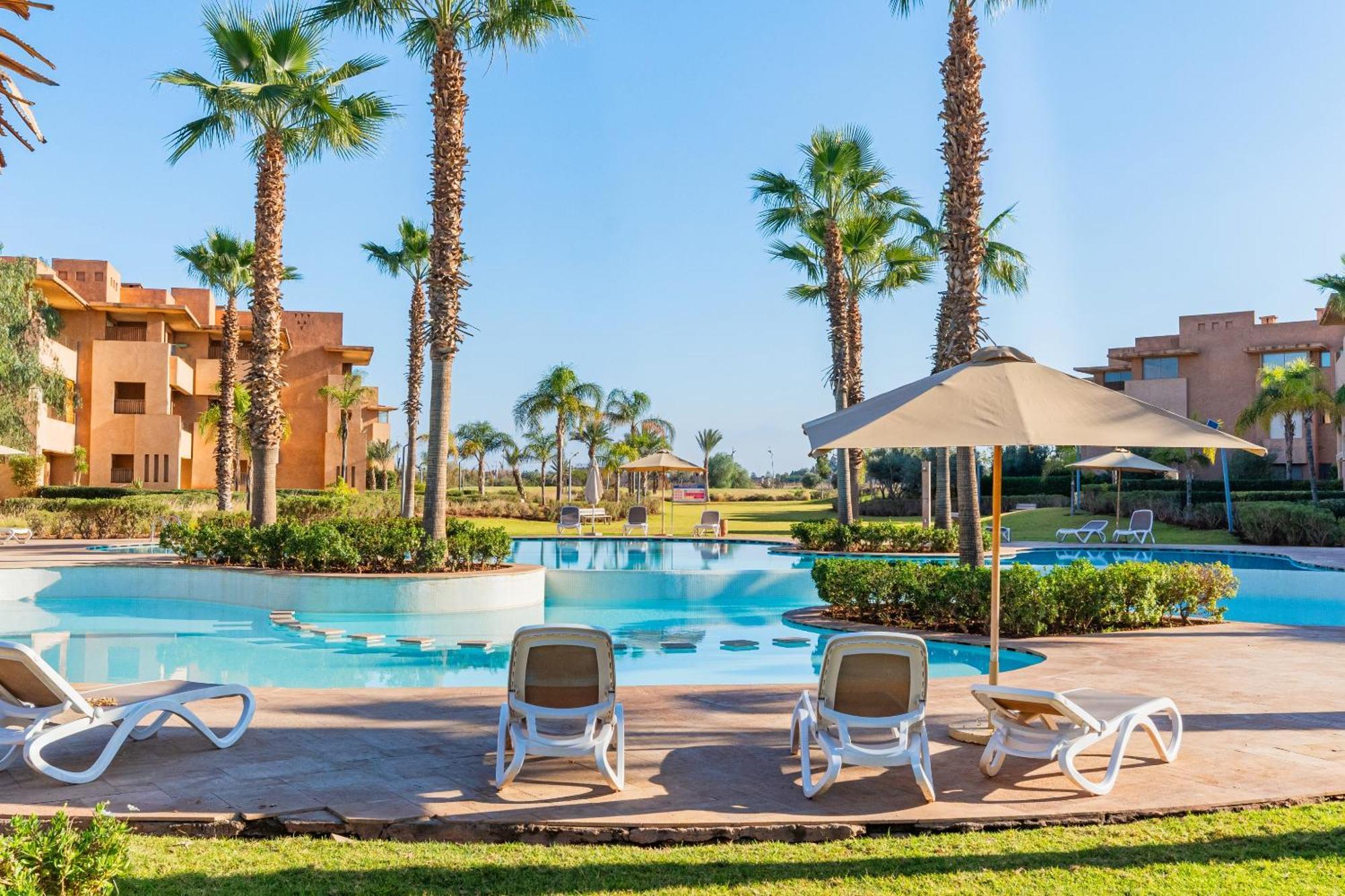 Vue Golf, Piscine, Atlas Luxe Boheme-chic Appartement *
