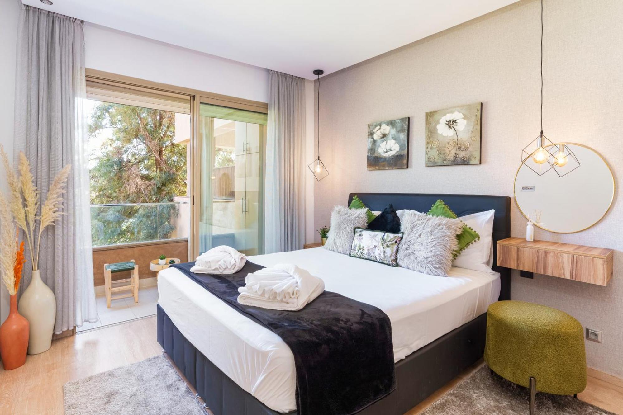 Appartement Vue Golf, Piscine, Atlas Luxe Boheme-chic Marrakesh
