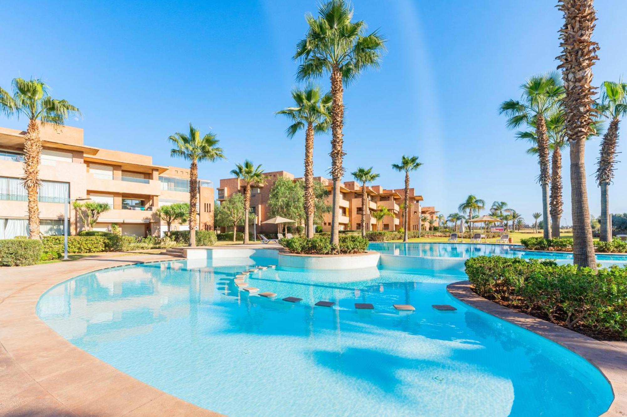 Appartement Vue Golf, Piscine, Atlas Luxe Boheme-chic *