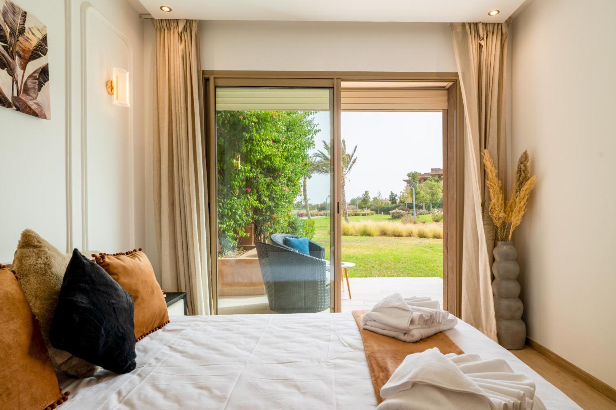 Appartement Vue Golf, Piscine, Atlas Luxe Boheme-chic *