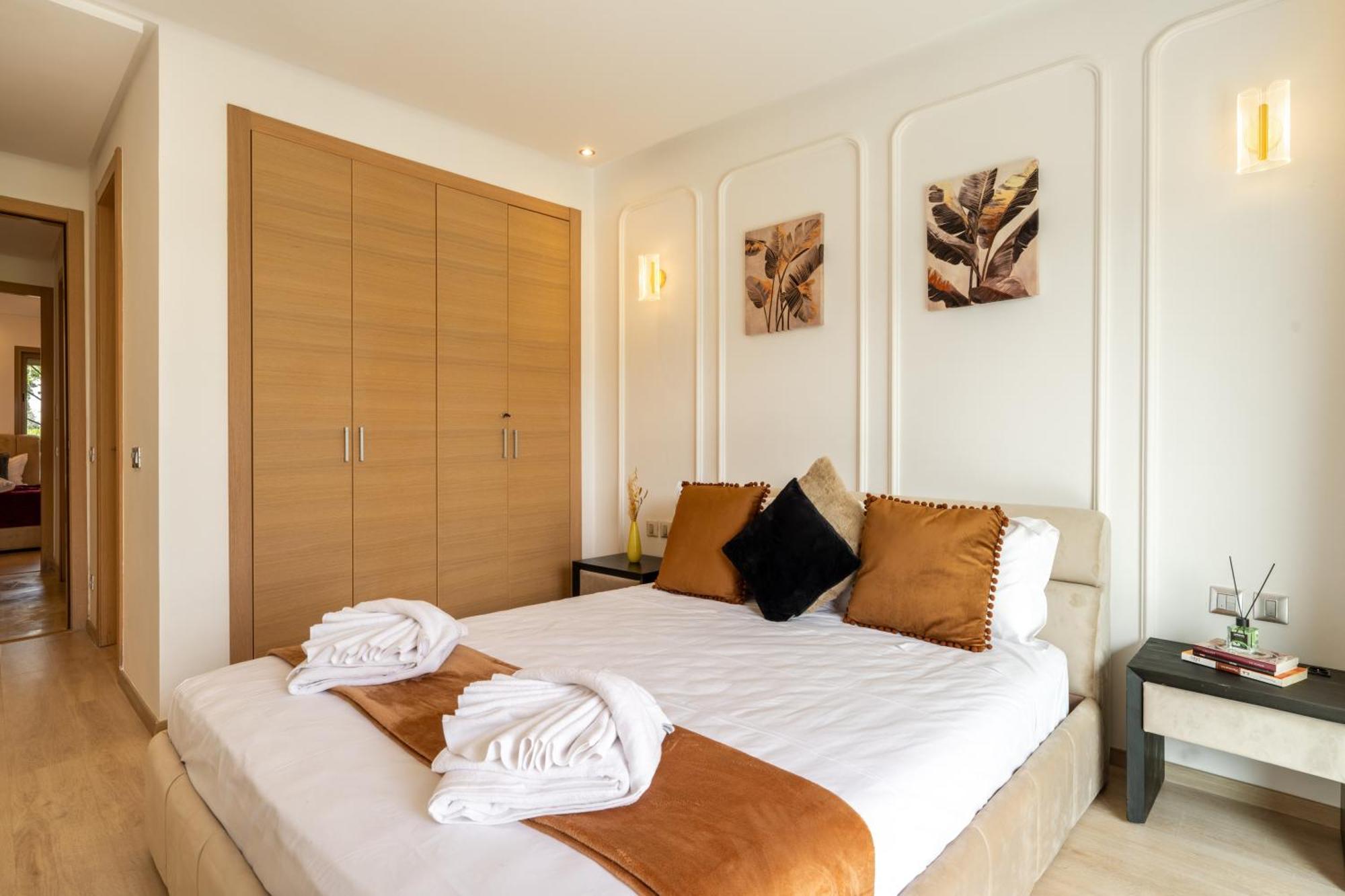 Vue Golf, Piscine, Atlas Luxe Boheme-chic *