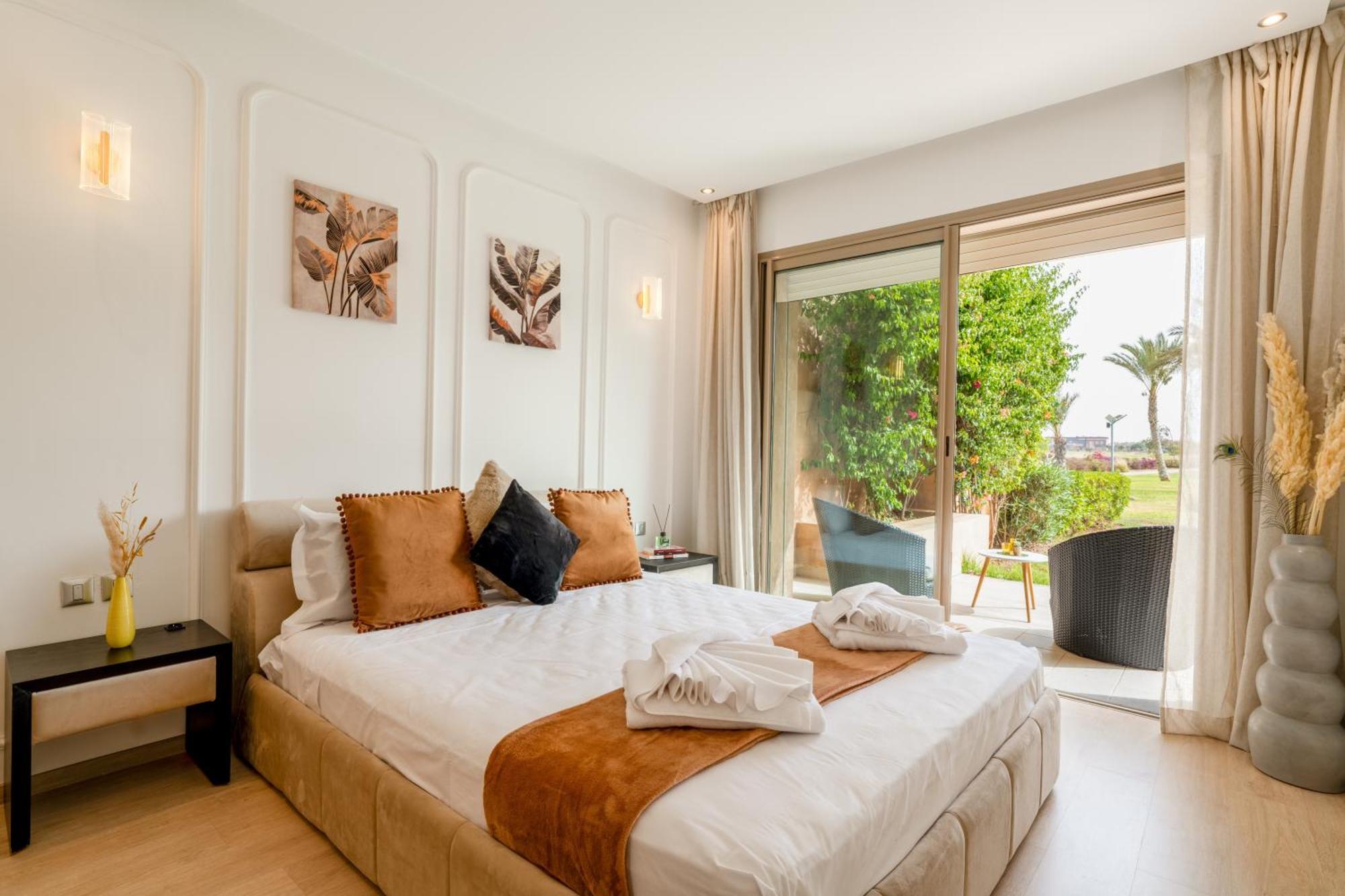 Appartement Vue Golf, Piscine, Atlas Luxe Boheme-chic *