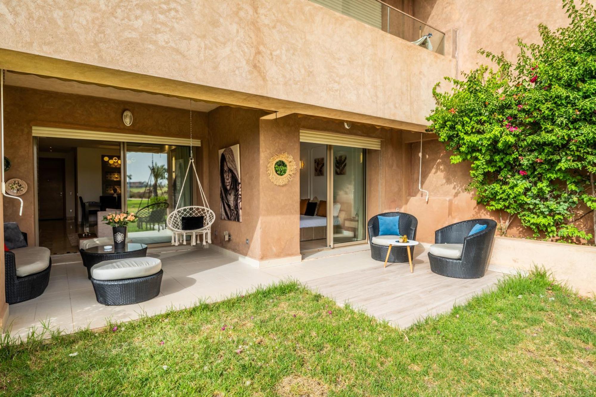 Vue Golf, Piscine, Atlas Luxe Boheme-chic *
