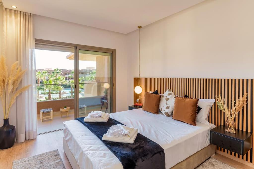 Appartement Vue Golf, Piscine, Atlas Luxe Boheme-chic Marrakesh