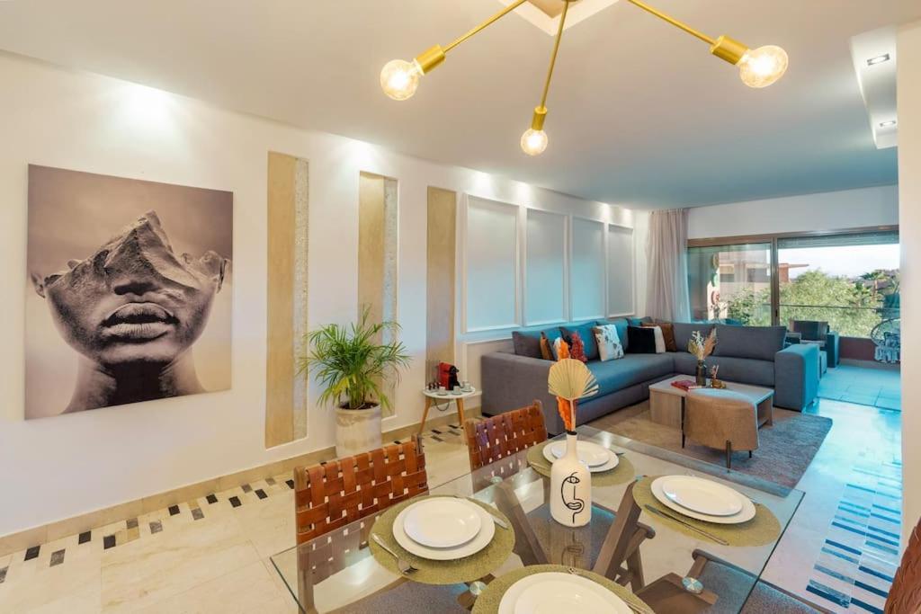 Vue Golf, Piscine, Atlas Luxe Boheme-chic *