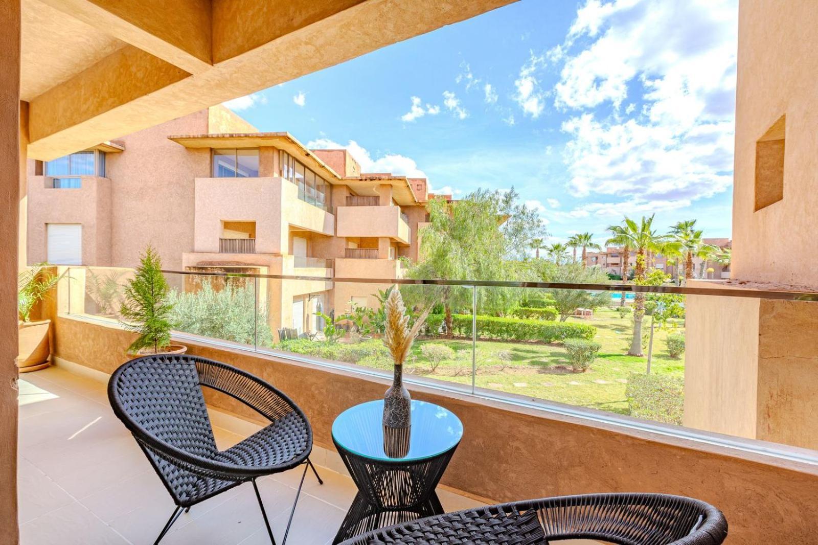 Vue Golf, Piscine, Atlas Luxe Boheme-chic Appartement *