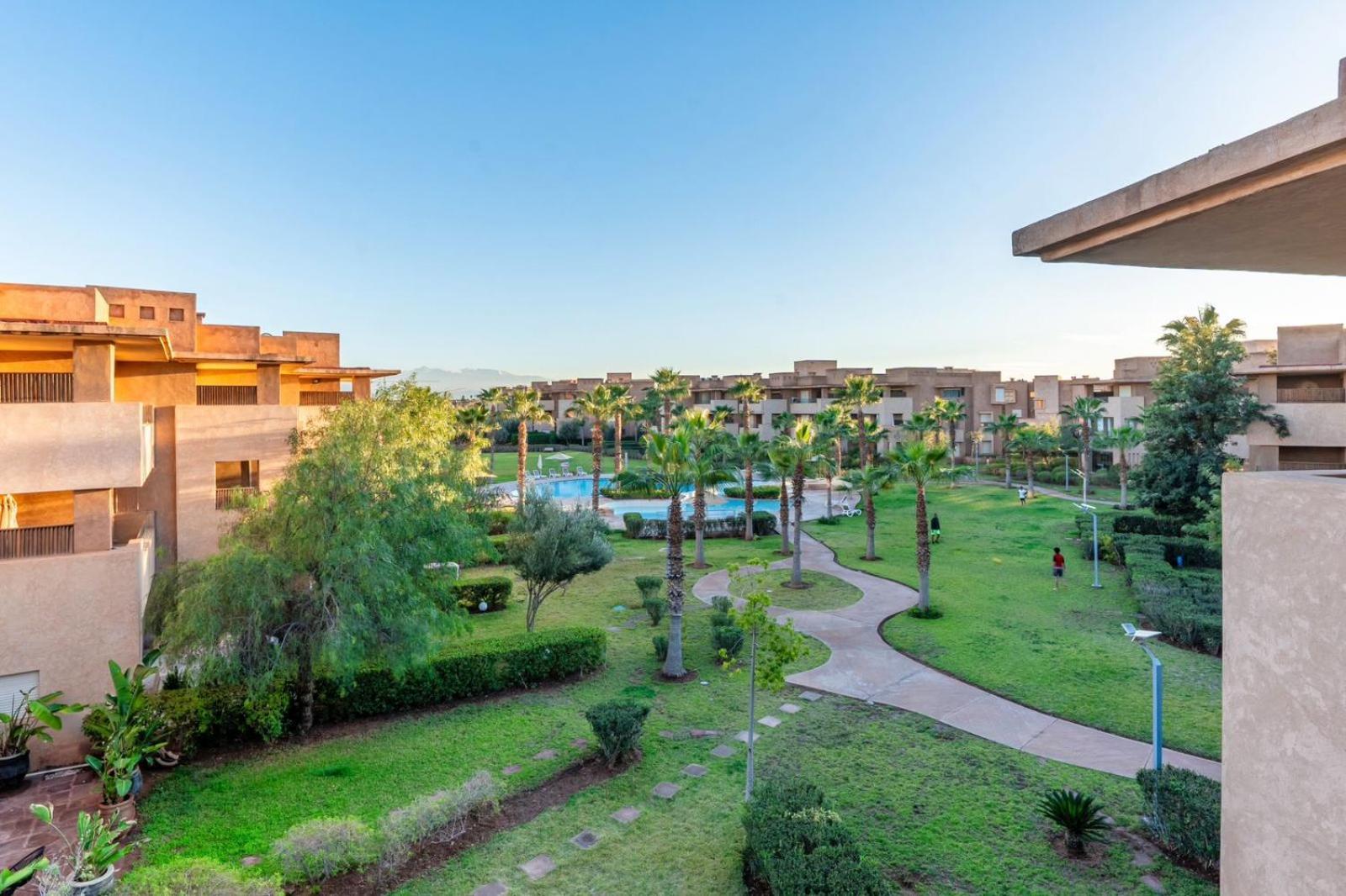 Vue Golf, Piscine, Atlas Luxe Boheme-chic
